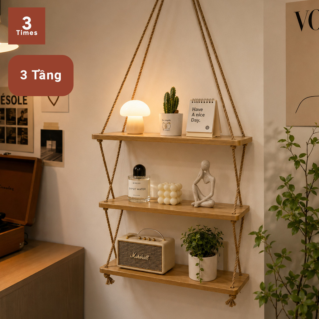 Kệ 3 tầng, 28cm