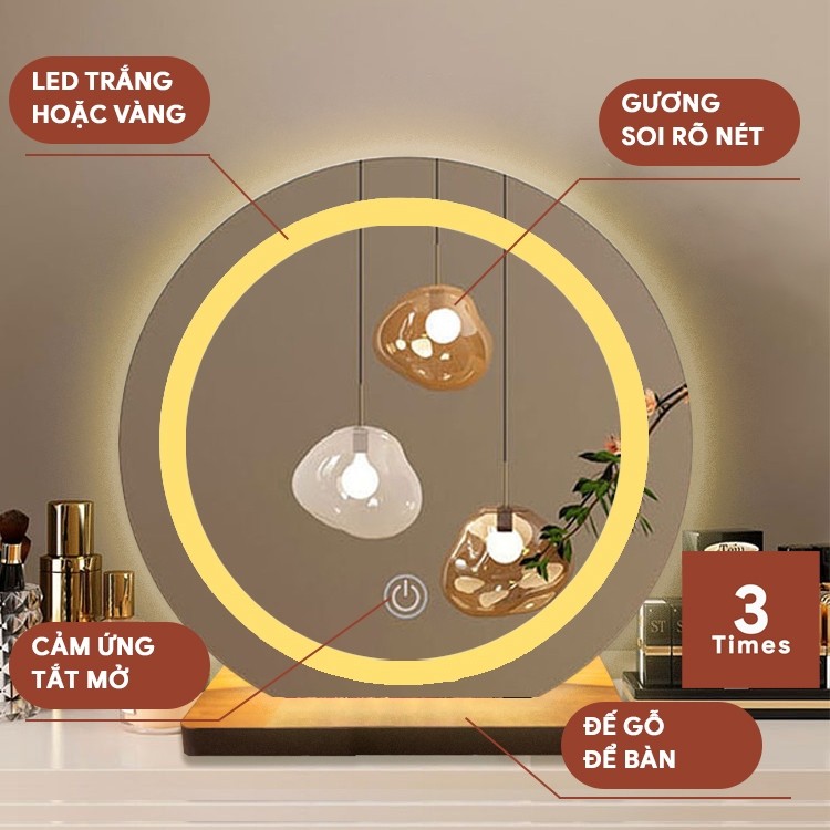 LED Vàng, ĐK 30cm