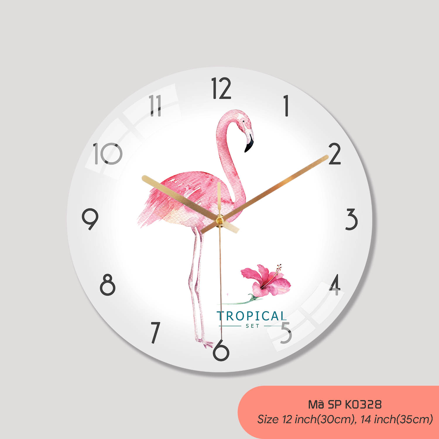 Thế giới đồng hồ treo tường, đồng hồ treo tường phòng khách mã K0328
