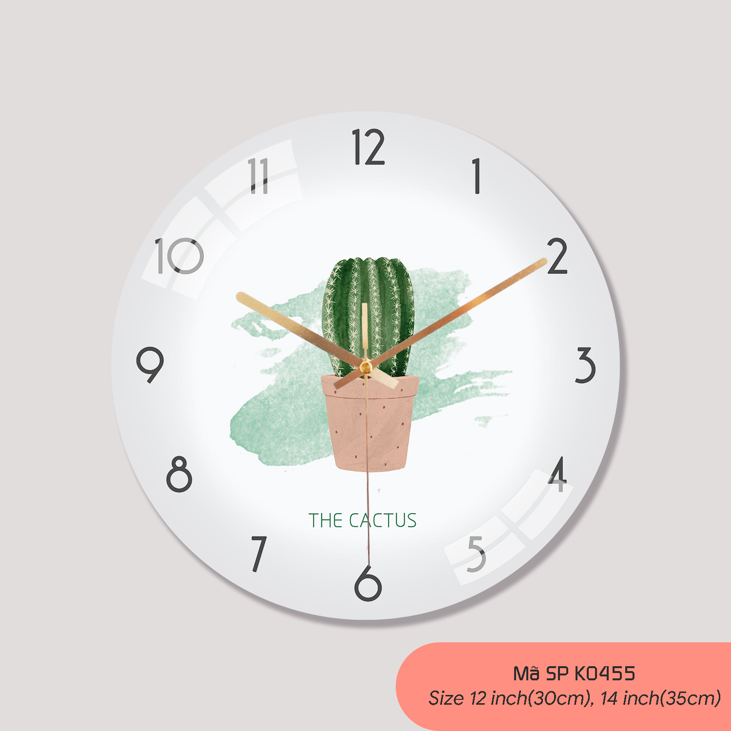 Hình ảnh đồng hồ treo tường, đồng hồ treo tường sang trọng mã K0455